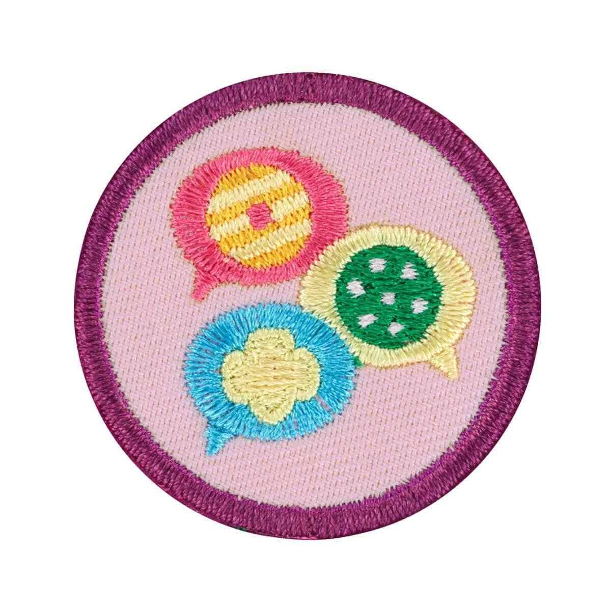 Junior Cookie Collaborator Badge Girl Scouts of Silver Sage Council