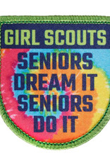 GSUSA Girl Scout Seniors Dream It Fun Patch