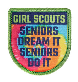 GSUSA Girl Scout Seniors Dream It Fun Patch