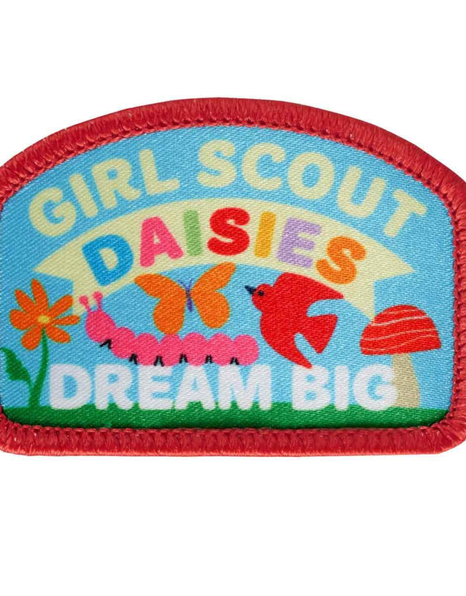GSUSA Girl Scout Daisies Dream Big Fun Patch