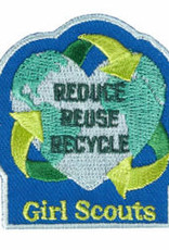 GSUSA Reduce Reuse Recycle Patch