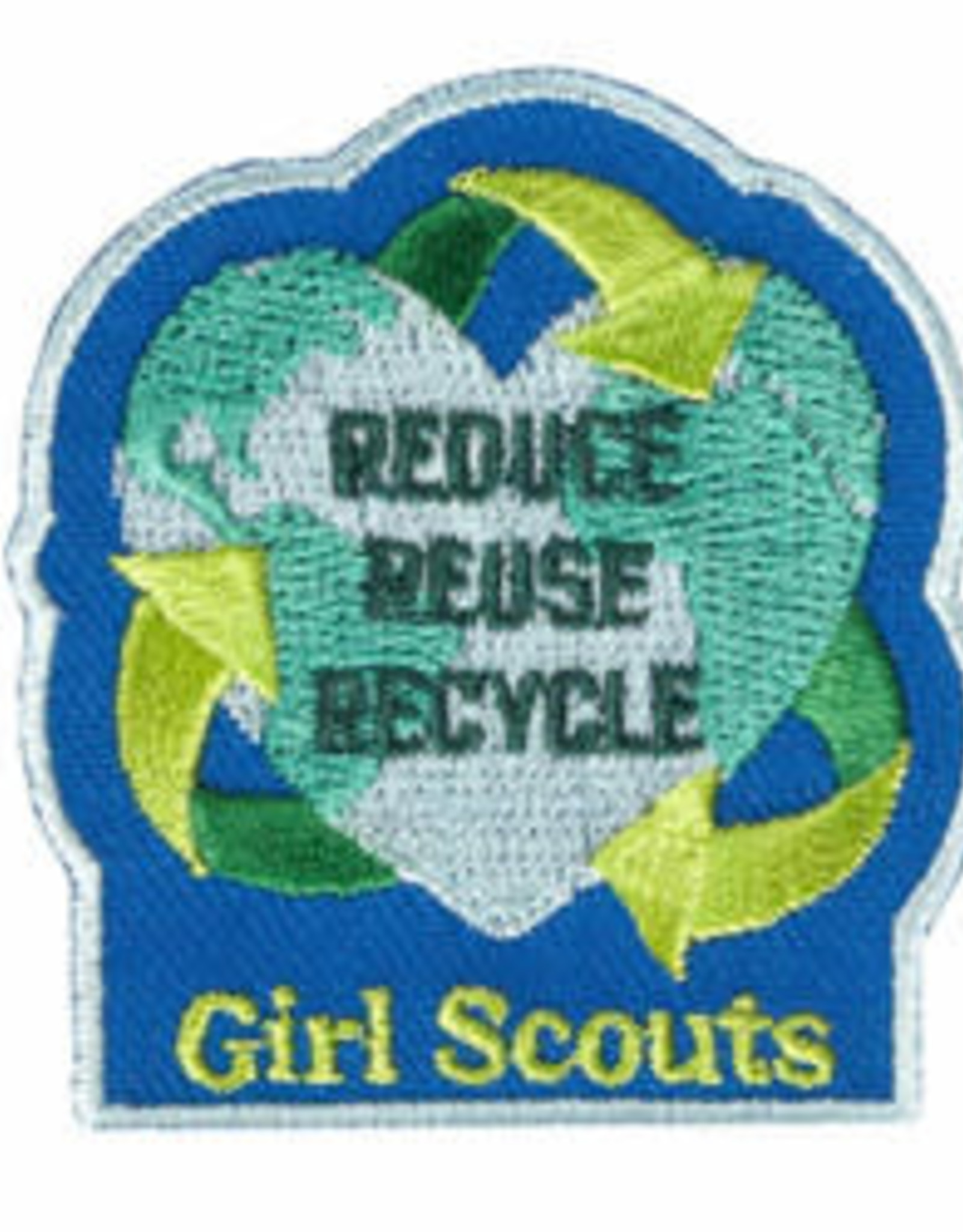 GSUSA Reduce Reuse Recycle Patch