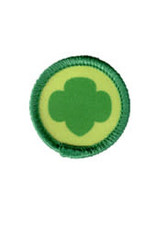 GSUSA Girl Scout Trefoil Center Sew-On Patch