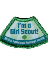 GSUSA Girl Scout Native American Heritage Month Sew-On Patch