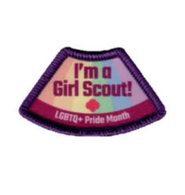 GSUSA Girl Scout LGBTQ+ Pride Month Sew On Patch