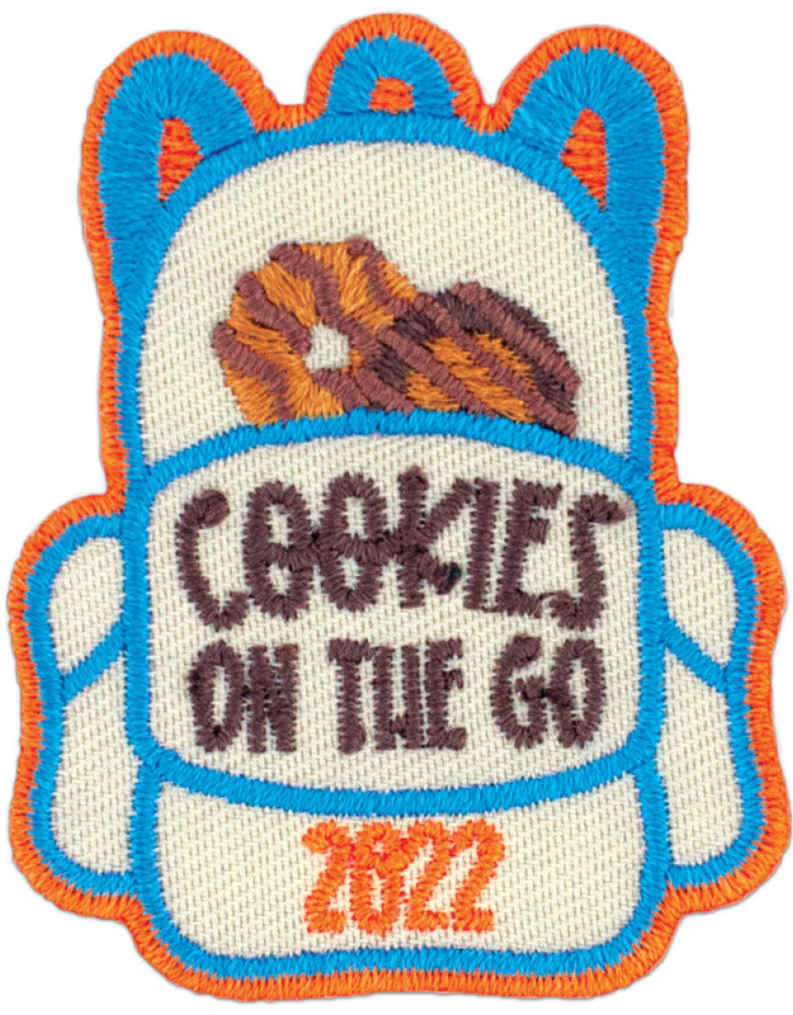 LITTLE BROWNIE BAKER 2022 CWC Climb with Courage Cookies on the Go Patch