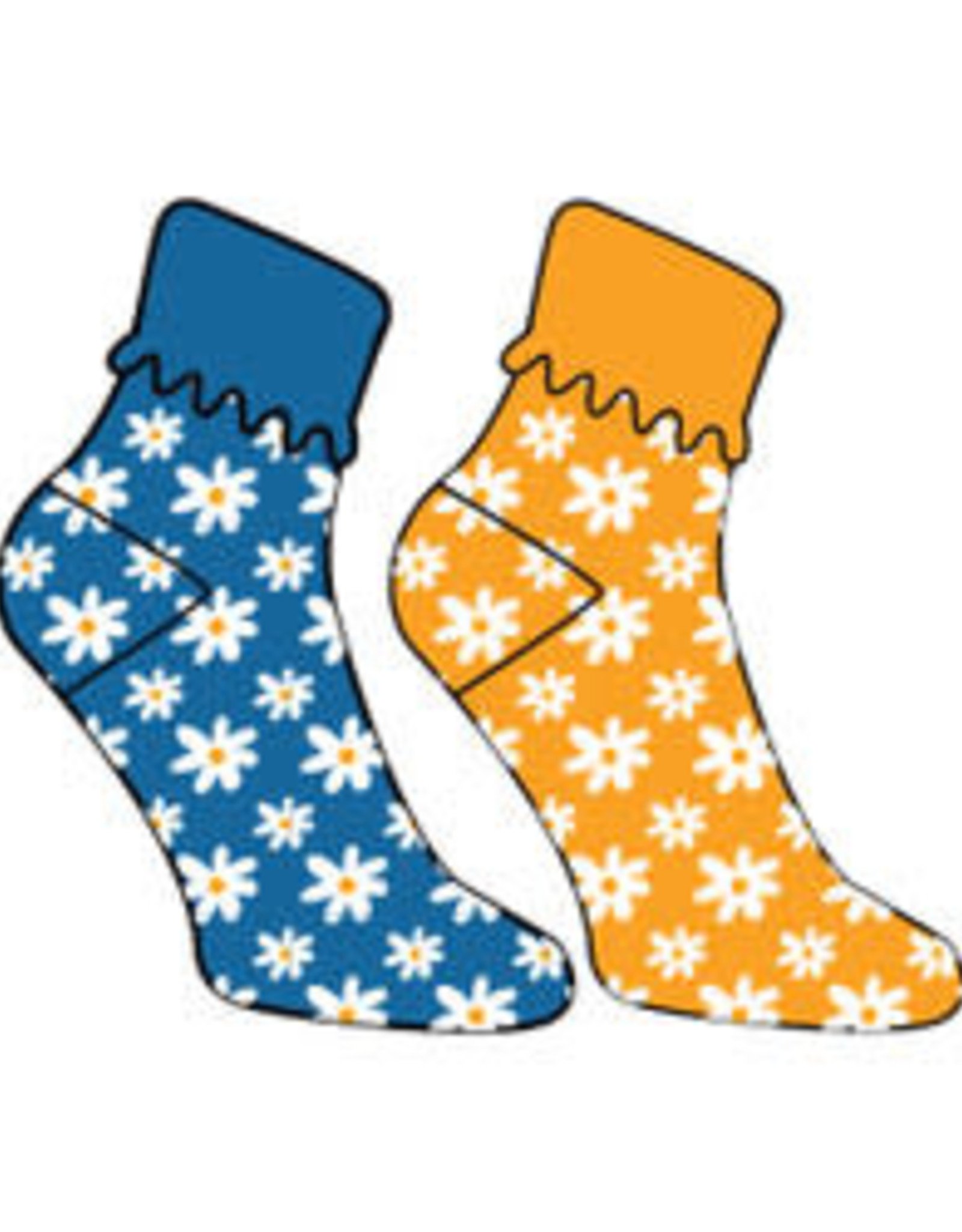 GIRL SCOUTS OF THE USA Daisy Cuff Sock Pack/2 Pairs