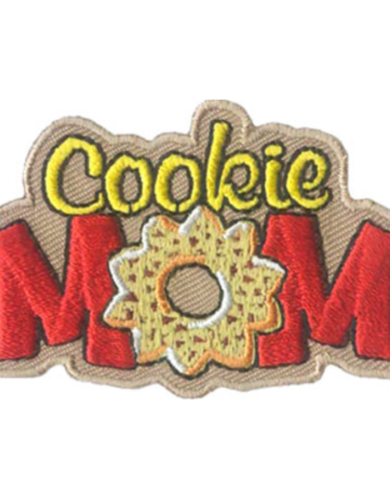 Advantage Emblem & Screen Prnt Cookie Mom Fun Patch (2630)