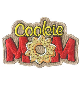Advantage Emblem & Screen Prnt Cookie Mom Fun Patch (2630)