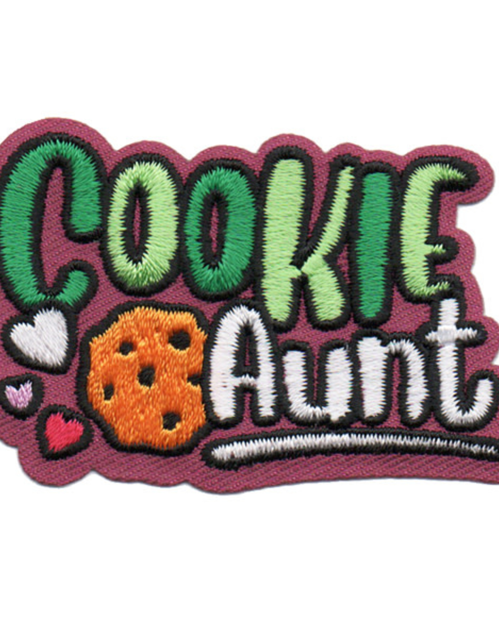 Advantage Emblem & Screen Prnt Cookie Aunt Fun Patch