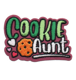 Advantage Emblem & Screen Prnt Cookie Aunt Fun Patch