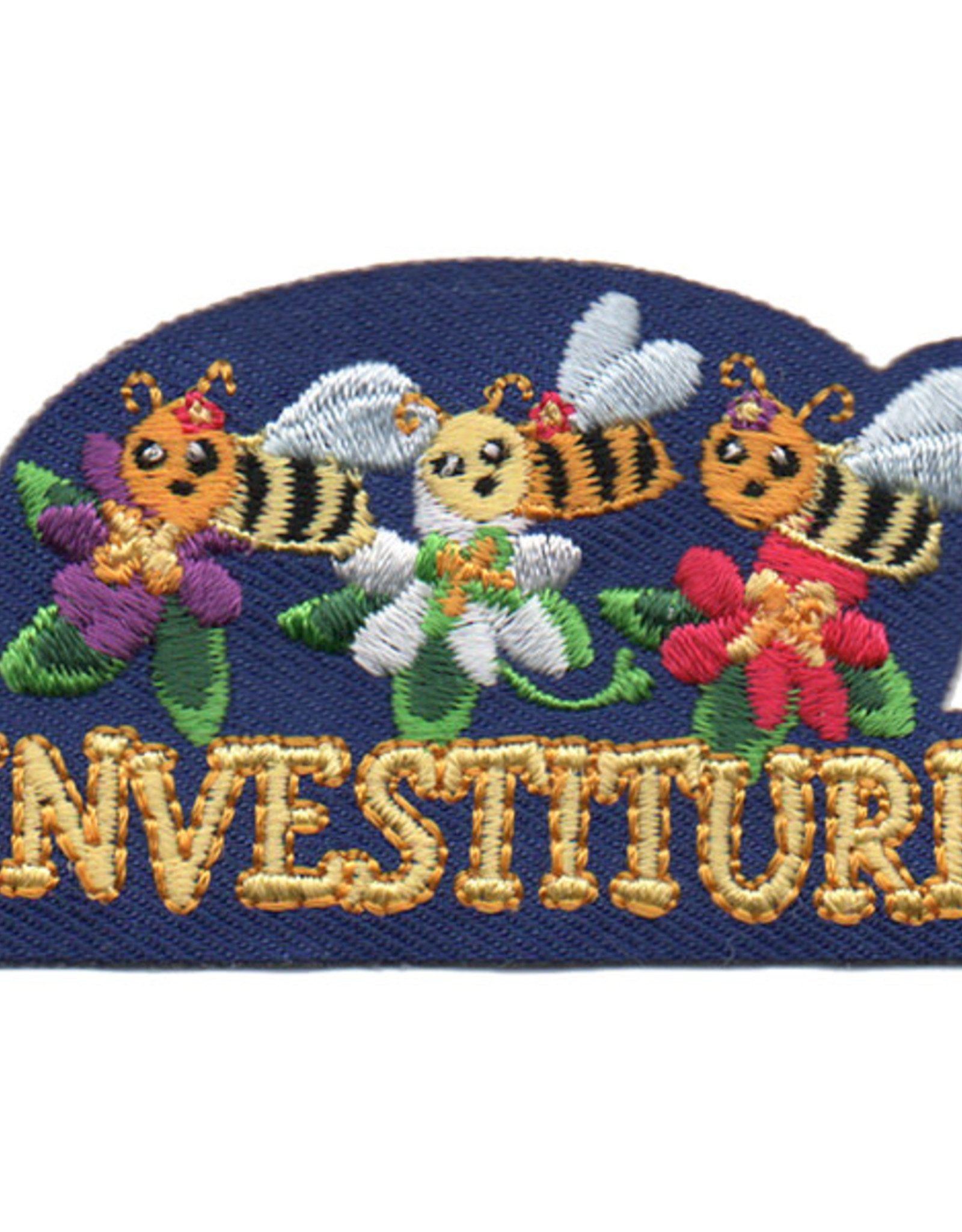 Advantage Emblem & Screen Prnt Investiture w/ Bees Fun Patch