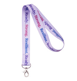 GIRL SCOUTS OF THE USA Resilient Ready Strong Lanyard