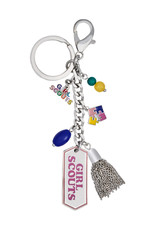 Girl Scouts Charm Keychain