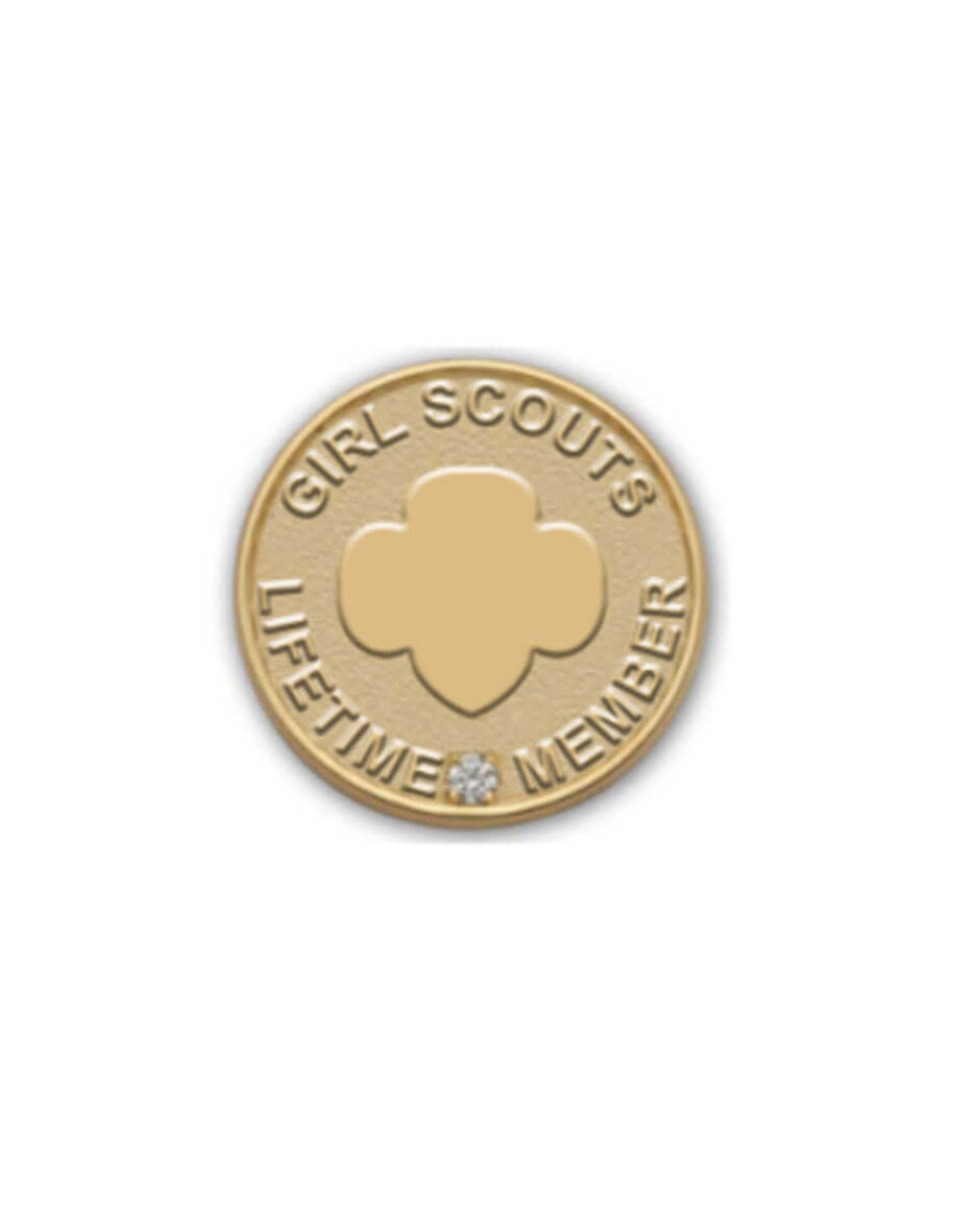 GIRL SCOUTS OF THE USA GS Lifetime Membership Pin Updated 2022 Girl