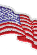 GIRL SCOUTS OF THE USA American Flag Patch for Uniform