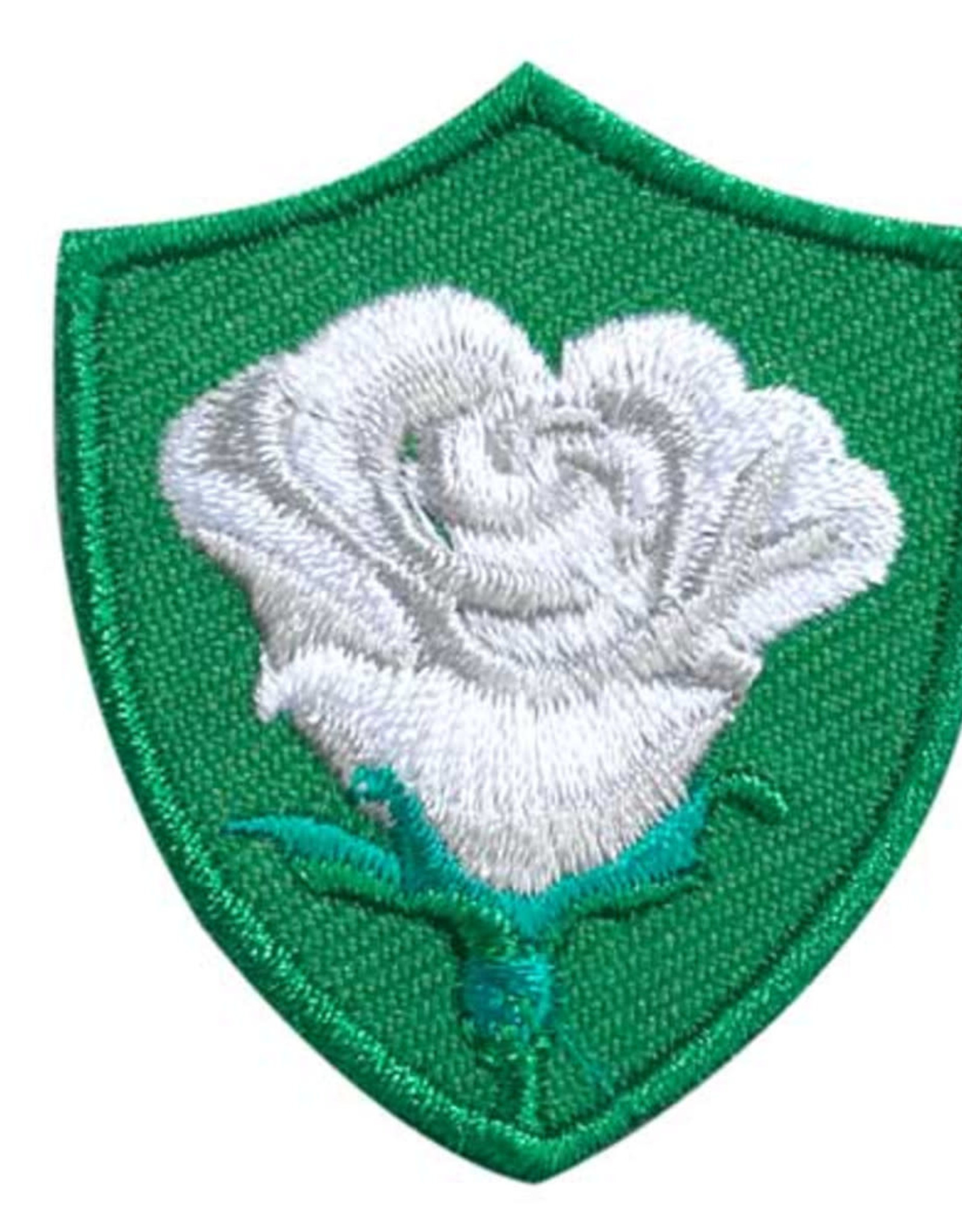 GIRL SCOUTS OF THE USA White Rose Troop Crest