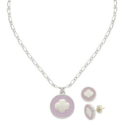 CSA Charm Necklace and Earring Set