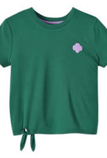 GSUSA NEW20 Dark Green Side-Tie Trefoil T-Shirt