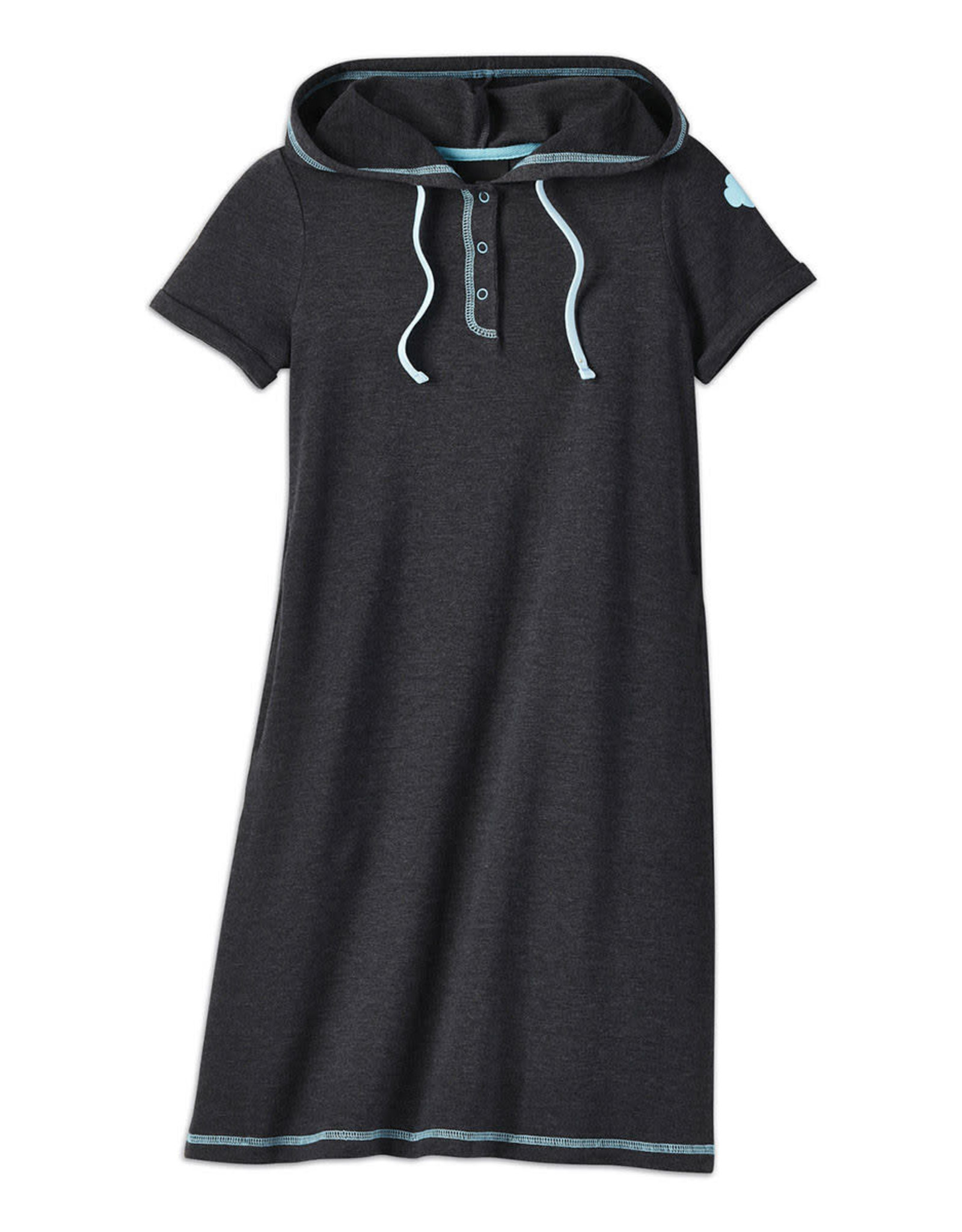 CSA Hoodie Henley Dress Teen Small