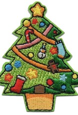 Advantage Emblem & Screen Prnt Christmas Tree Fun Patch