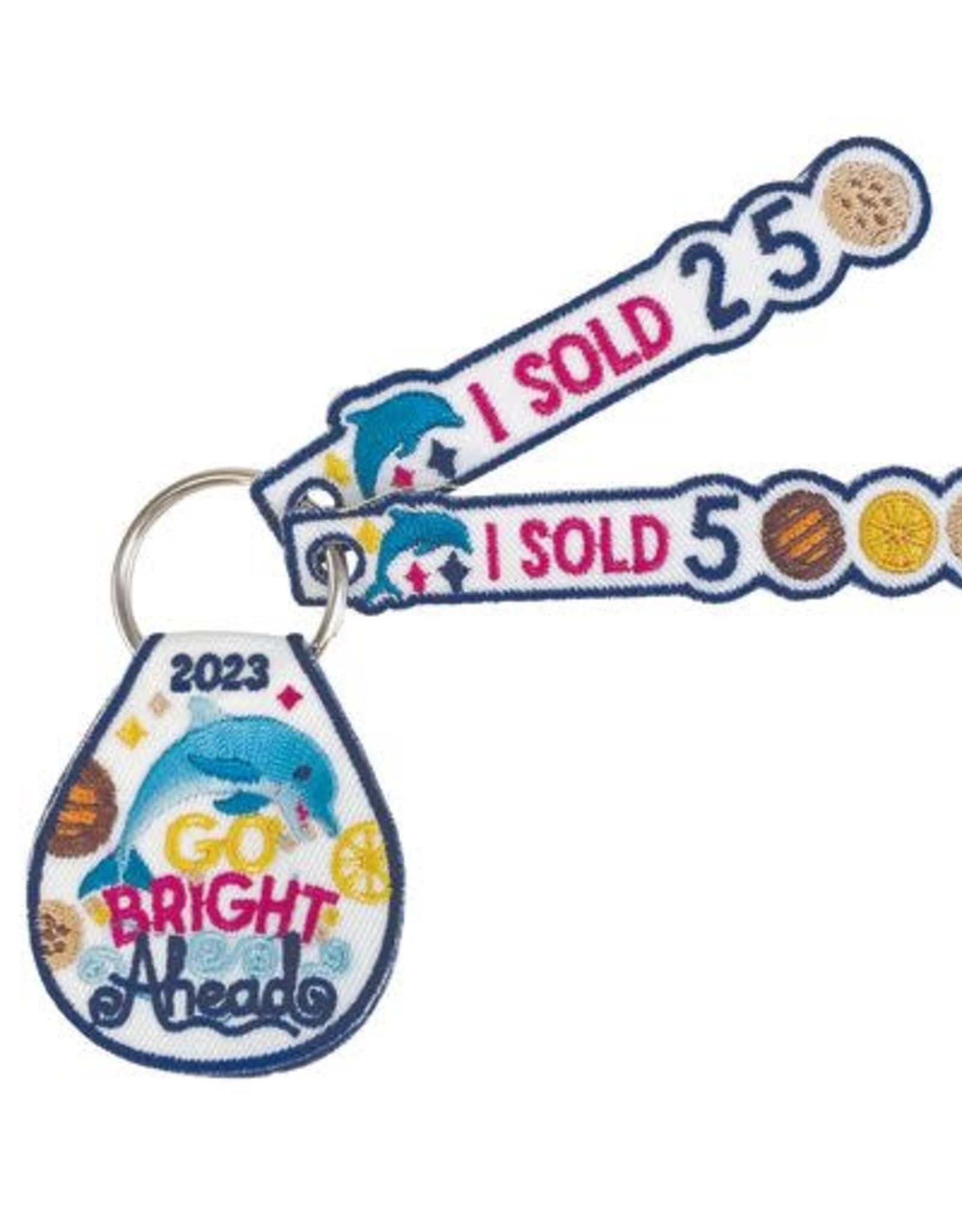 Girl Scouts Charm Keychain