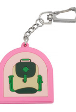 GIRL SCOUTS OF THE USA ! Camp Patches Clip — Pink