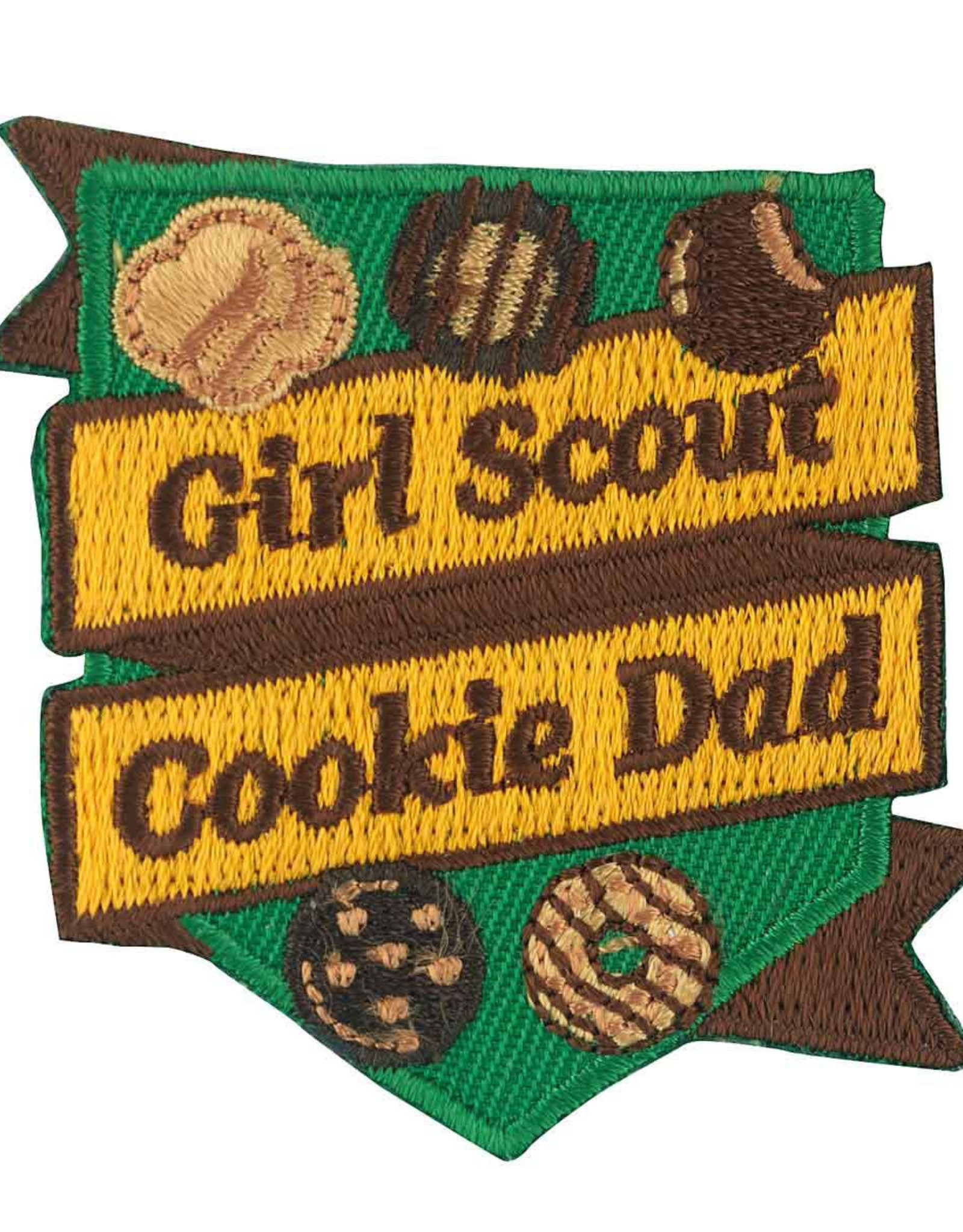 GS Girl Scout Cookie Dad Patch