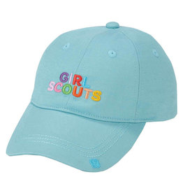 Recycled Blue Girl Scout Baseball Cap