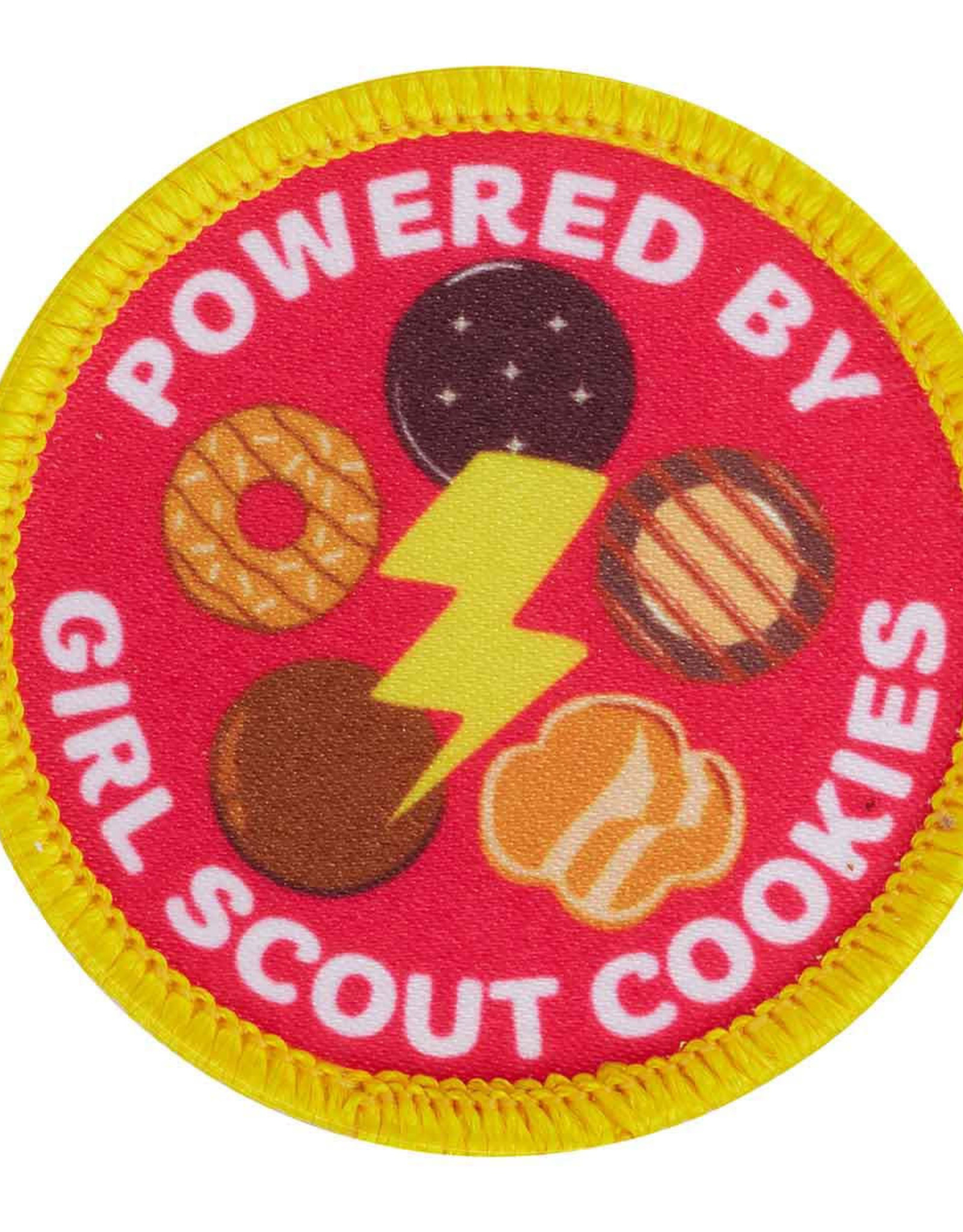 Powered By Girl Scout Cookies Fun Patch