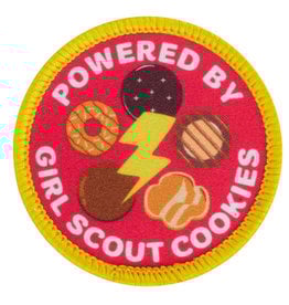 Powered By Girl Scout Cookies Fun Patch