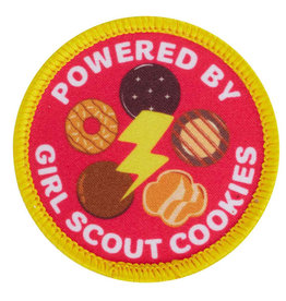 Powered By Girl Scout Cookies Patch