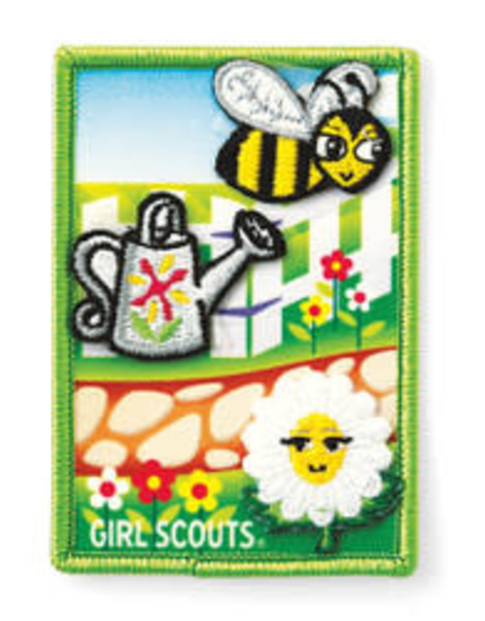 GIRL SCOUTS OF THE USA Daisy Welcome To The Flower Garden Journey Award Set