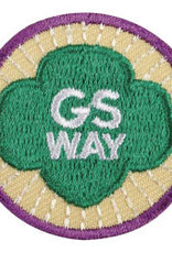 GIRL SCOUTS OF THE USA Junior Girl Scout Way Badge