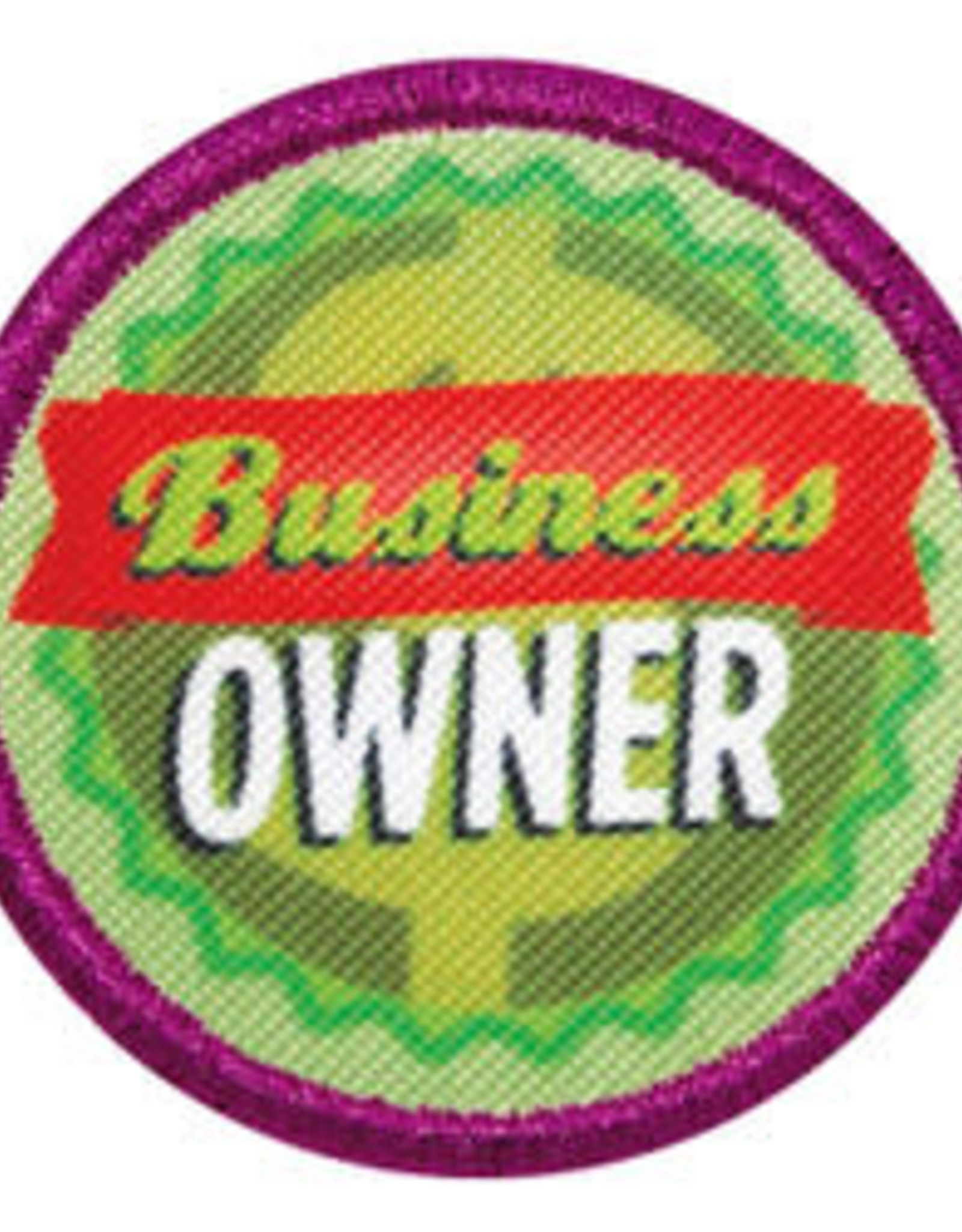 GIRL SCOUTS OF THE USA Junior Business Owner Badge