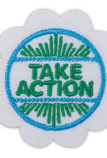 GIRL SCOUTS OF THE USA Daisy Take Action Award Badge