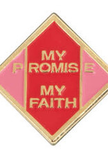 GIRL SCOUTS OF THE USA Cadette My Promise/Faith Pin 3