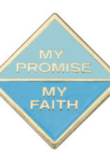 GIRL SCOUTS OF THE USA Daisy My Promise, My Faith Pin 1