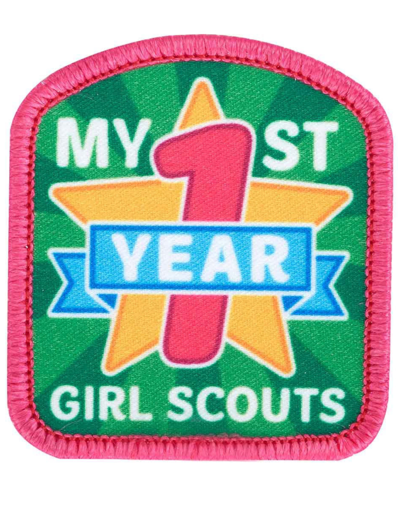 GIRL SCOUTS OF THE USA *My First Year Fun Patch