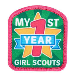 GIRL SCOUTS OF THE USA *My First Year Fun Patch