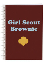 GS Brownie Spiral Journal