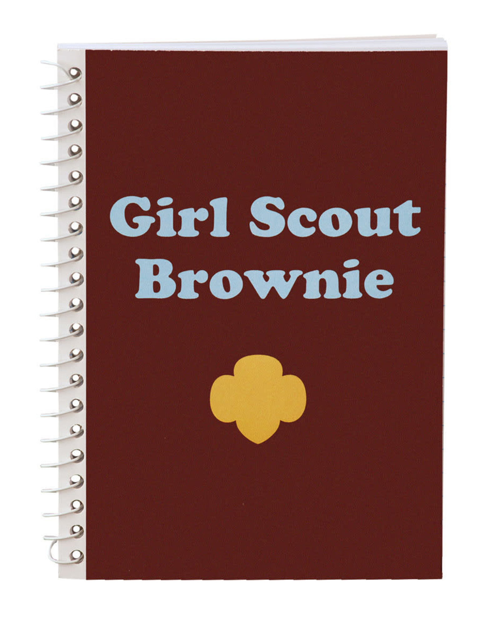 GS Brownie Spiral Journal