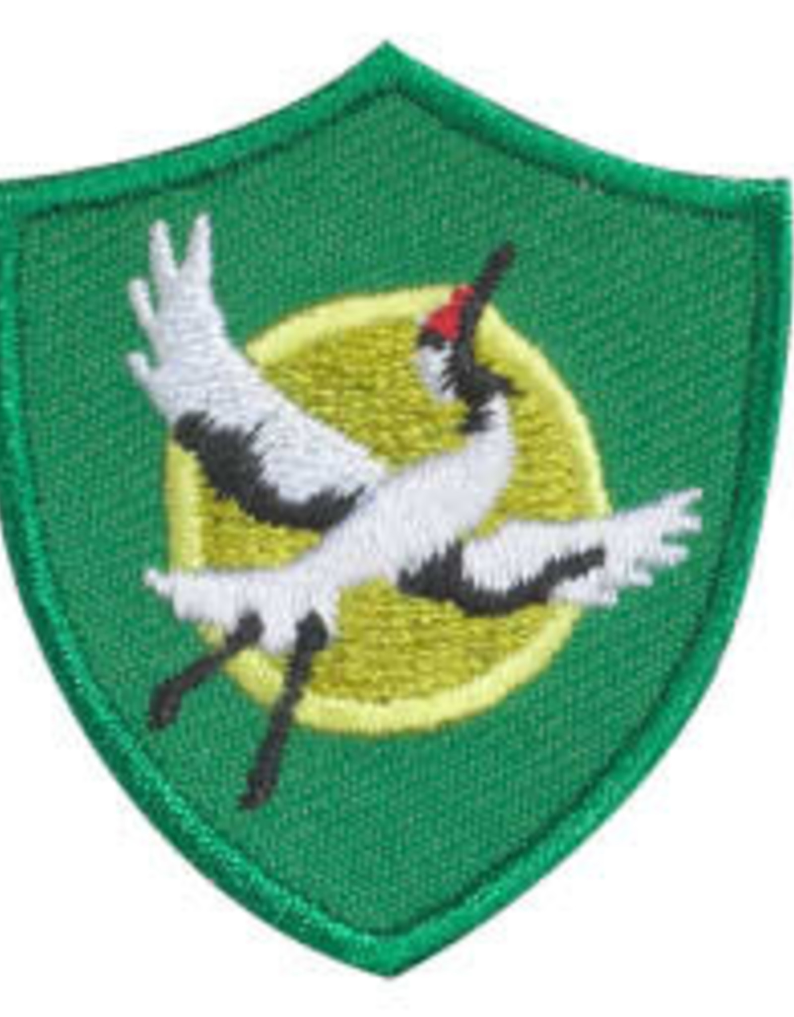 GIRL SCOUTS OF THE USA Crane Troop Crest