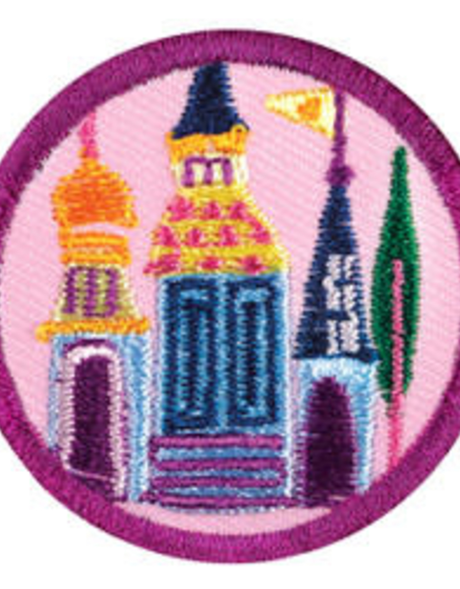 GIRL SCOUTS OF THE USA Junior Playing the Past Badge