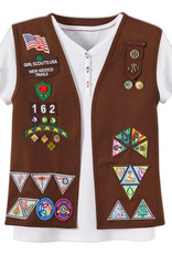 GIRL SCOUTS OF THE USA Brownie Girl Scout Official Vest