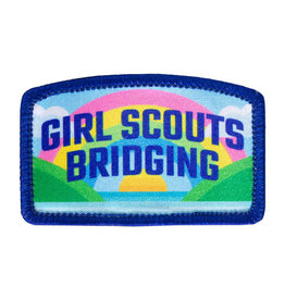 GSUSA Girl Scouts Bridging Patch