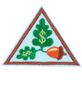 GIRL SCOUTS OF THE USA Brownie My Own Budget Badge