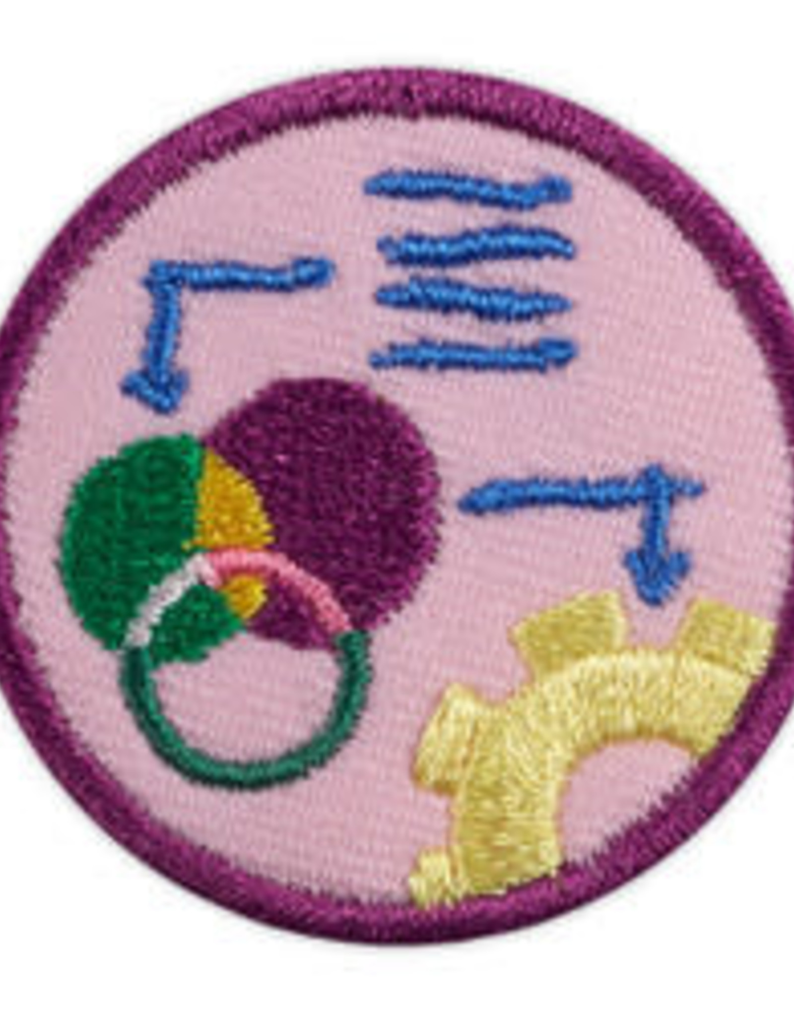 GIRL SCOUTS OF THE USA Junior Think Like an Engineer Engineering Journey Award Badge