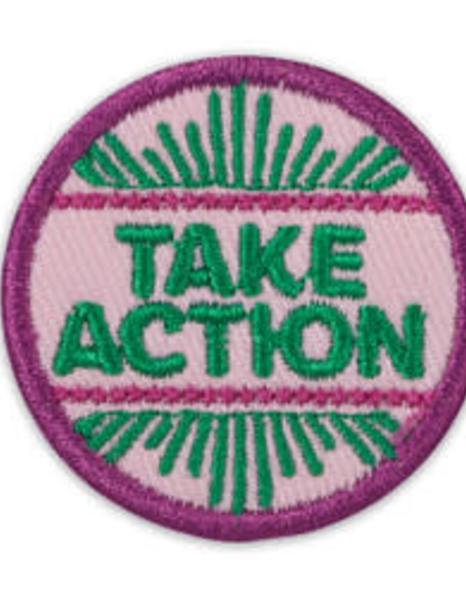 GIRL SCOUTS OF THE USA Junior Take Action Award Badge