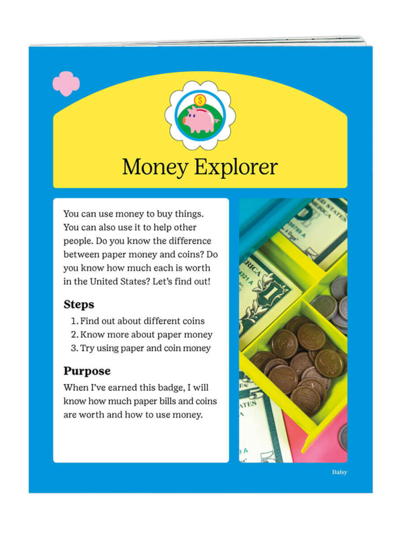 Daisy Money Explorer Badge Requirements